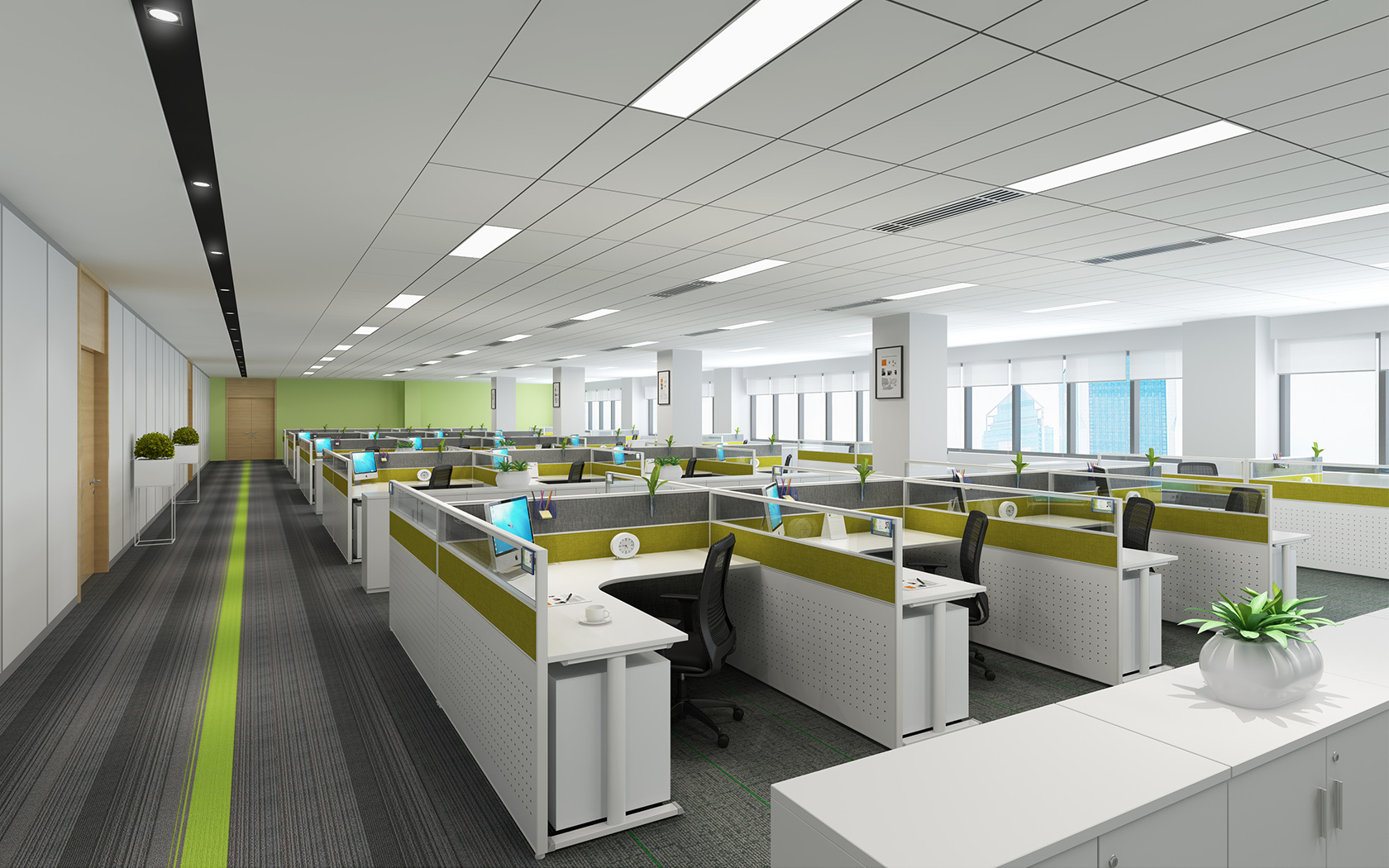 屏風(fēng)工位卡座